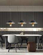 Jutta Pendant Lamp Marble Leather Fusion