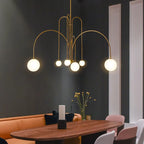 Monica Pendant Light Double Layer Glass Bubble