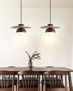 Ritta Pendant Light Glass Globe Travertine