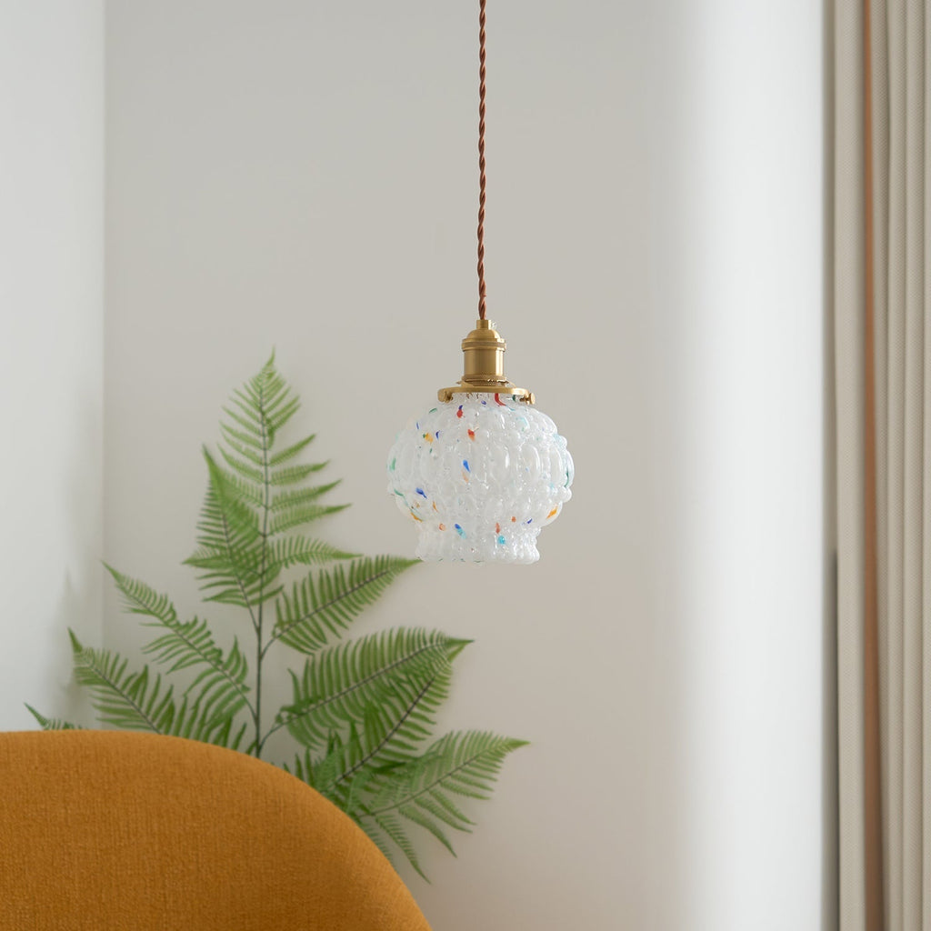 Jovik Textured Glass Pendant Light