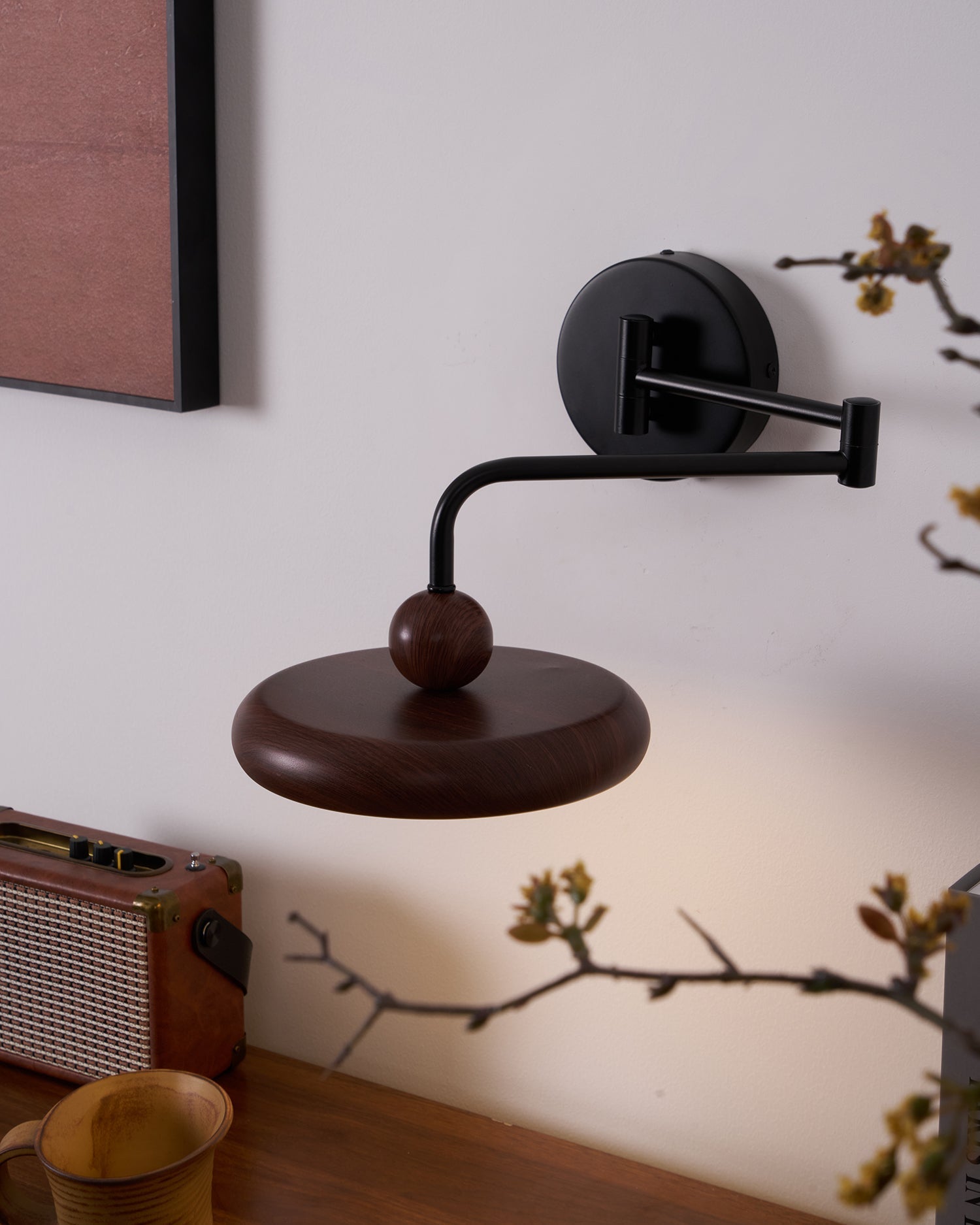 Nella Wooden Wall Light