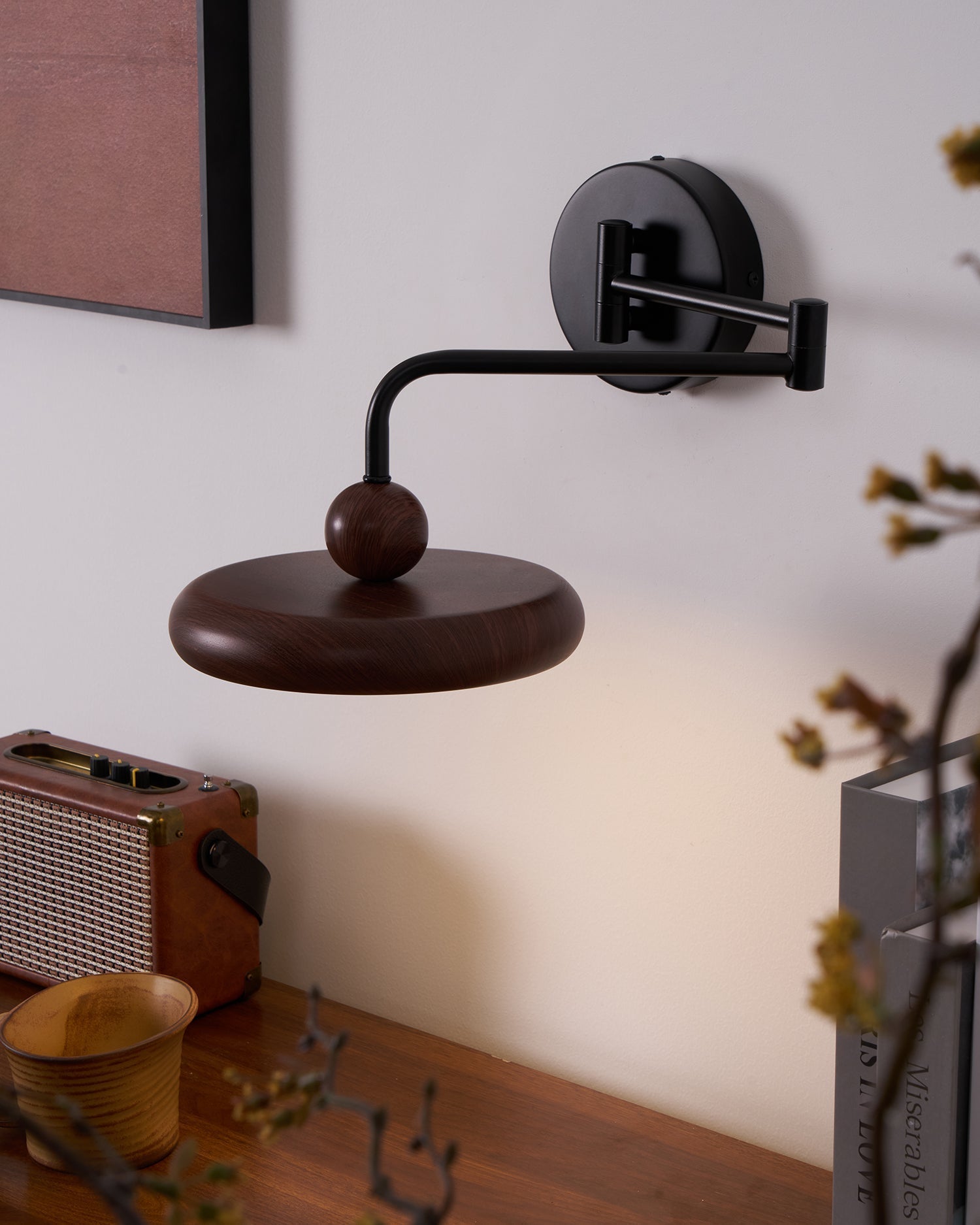 Nella Wooden Wall Light