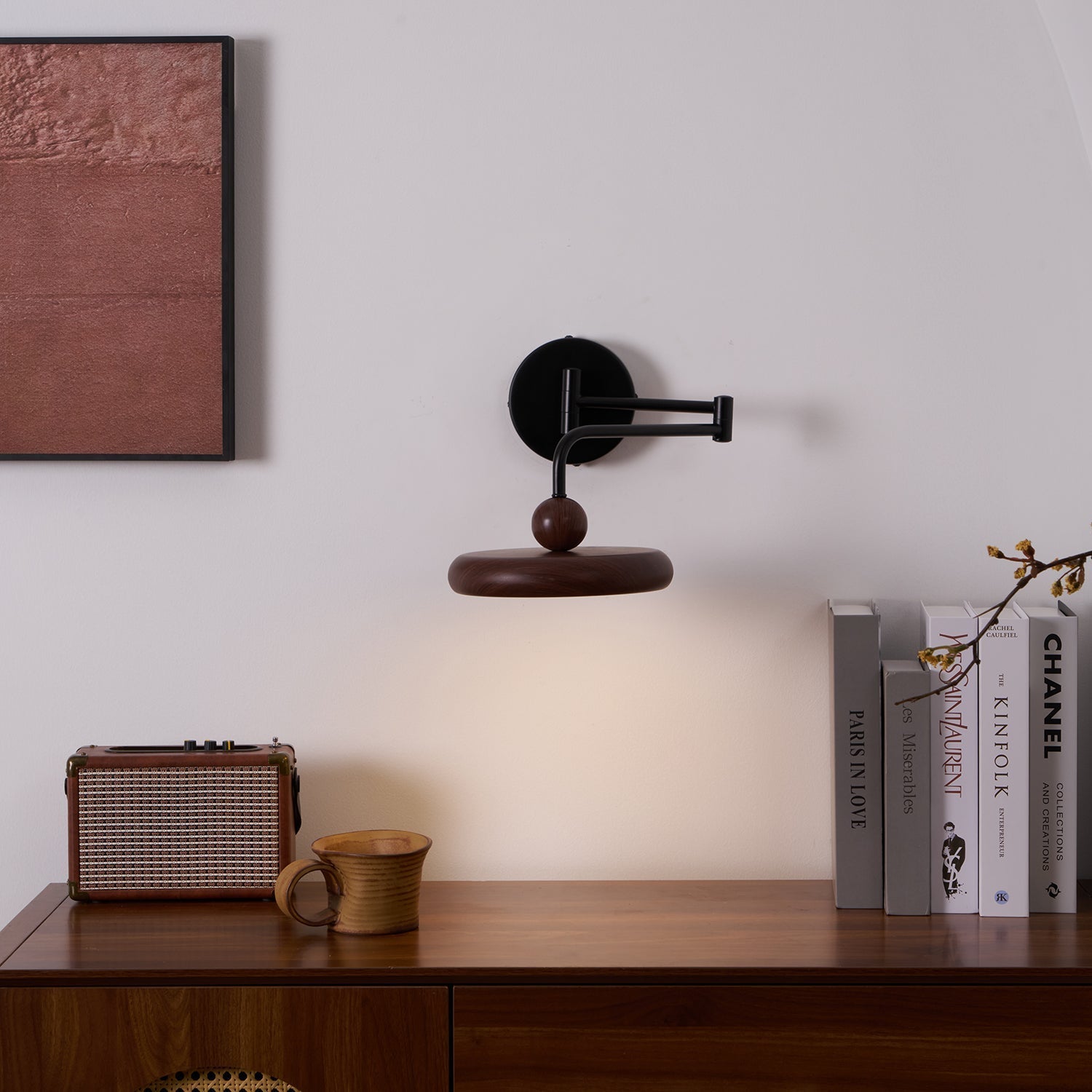 Nella Wooden Wall Light