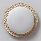 Ritta Travertine Canopy Ceiling Light
