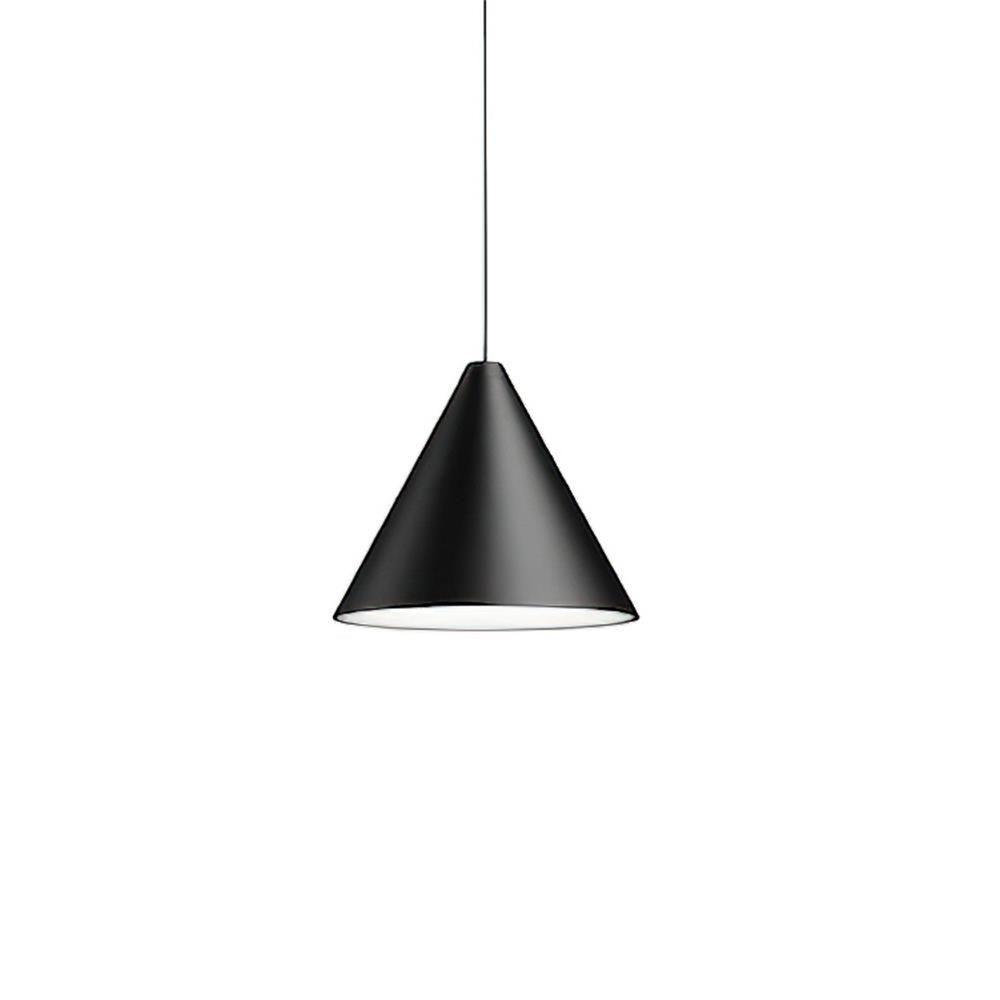 Pendant Light  Black Cone Shade Industrial