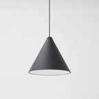 Pendant Light  Black Cone Shade Industrial
