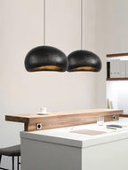 Pendant Lamp Pebble Inspired Organic Form Soft Glow Modern Artistic