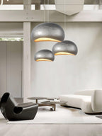 Pendant Lamp Pebble Inspired Organic Form Soft Glow Modern Artistic