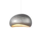 Pendant Lamp Pebble Inspired Organic Form Soft Glow Modern Artistic