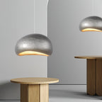 Pendant Lamp Pebble Inspired Organic Form Soft Glow Modern Artistic