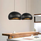Pendant Lamp Pebble Inspired Organic Form Soft Glow Modern Artistic