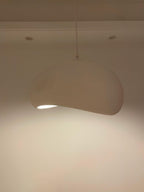Pendant Lamp Organic Curved Shade Soft Texture Modern Artistic