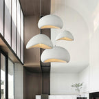 Pendant Lamp Organic Curved Shade Soft Texture Modern Artistic