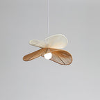 Pendant Lamp Woven Hemp Shade Sculptural Natural Modern