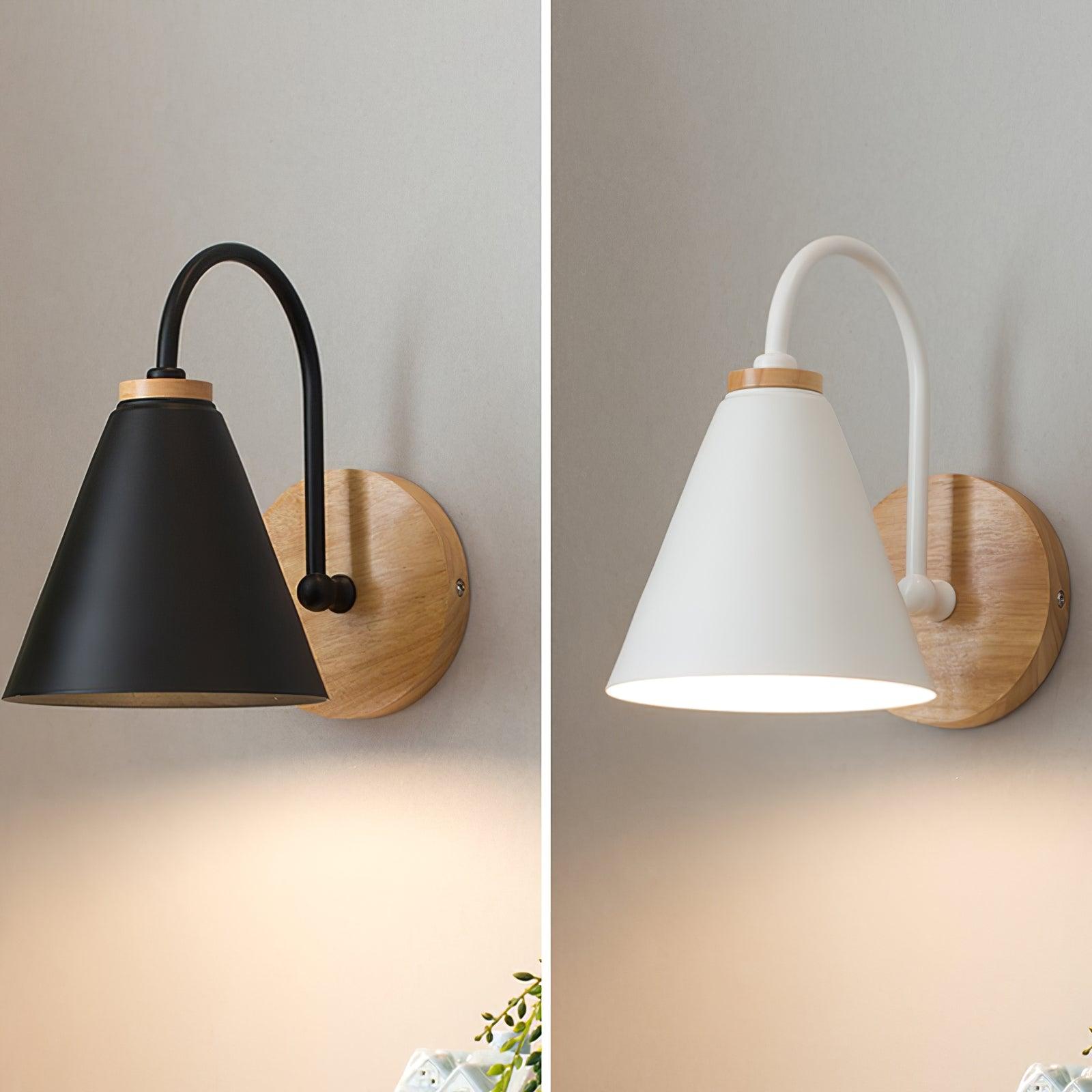 Sern Nordic Wood Wall Lamp