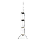 Virelo Stacked Glass Cylinder Pendant Light