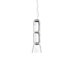 Virelo Stacked Glass Cylinder Pendant Light