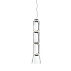 Virelo Stacked Glass Cylinder Pendant Light