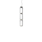 Virelo Stacked Glass Cylinder Pendant Light