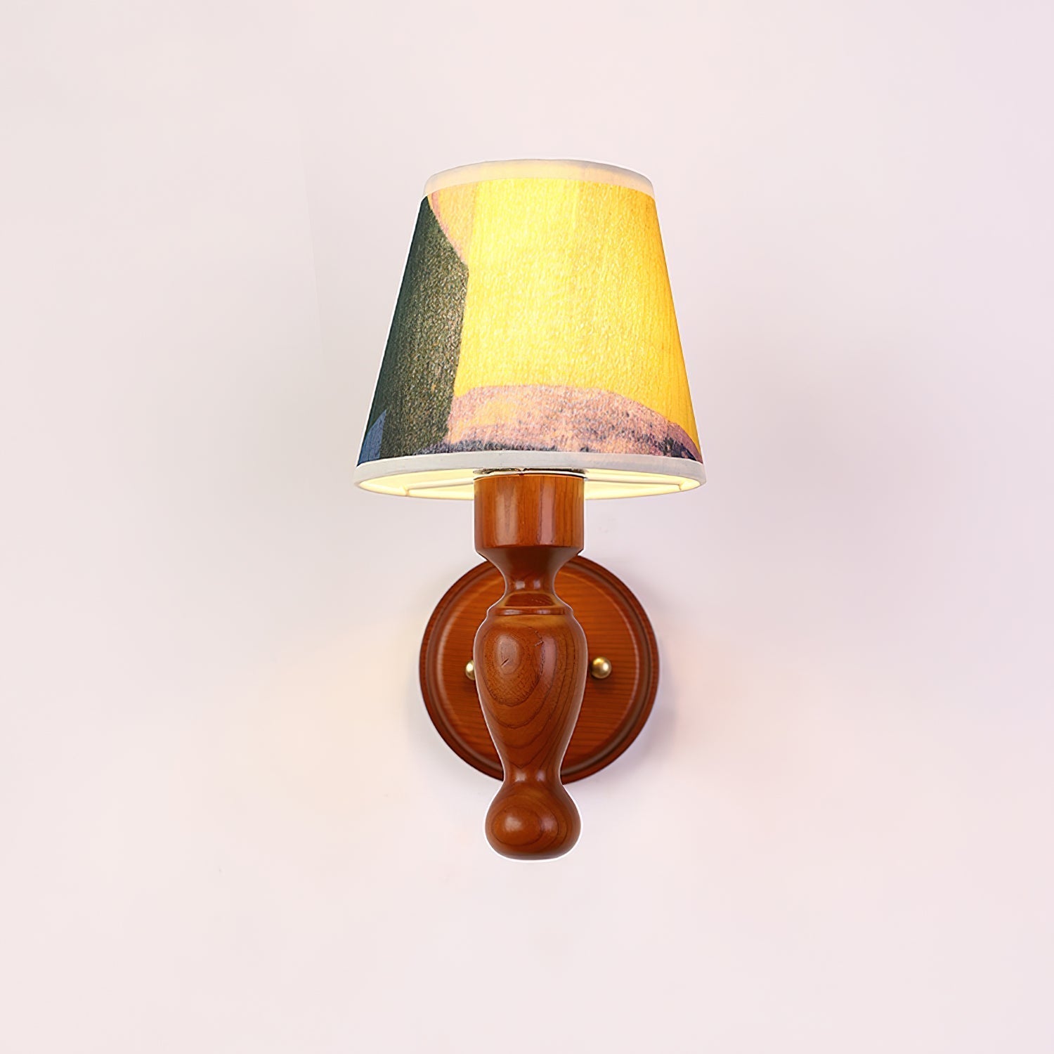 Mapleleaf Wooden Wall Lamp