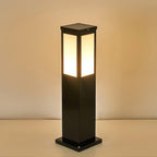 Leo Bollard Solar Outdoor Light
