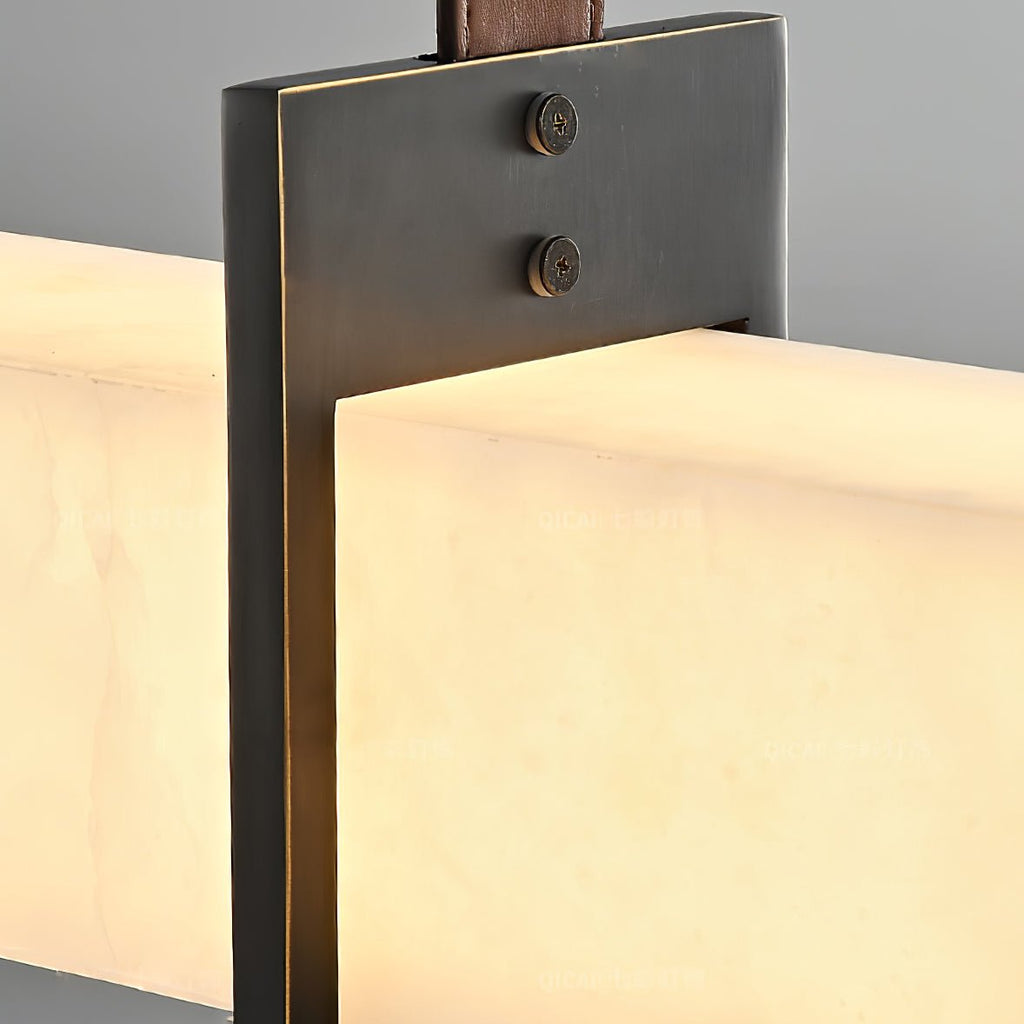 Astra Linear Alabaster Pendant Light