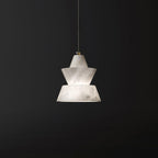 Strata Alabaster  Pendant Light