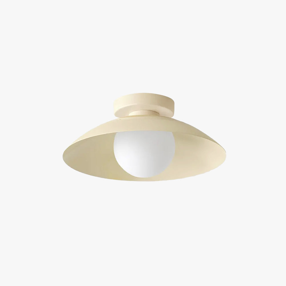Arisha Modern Flush Mount Ceiling Light Black Red Pink Yellow Bedroom