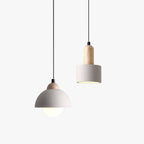 Muto Modern Pendant Light Cement White Bedroom/Kitchen Island