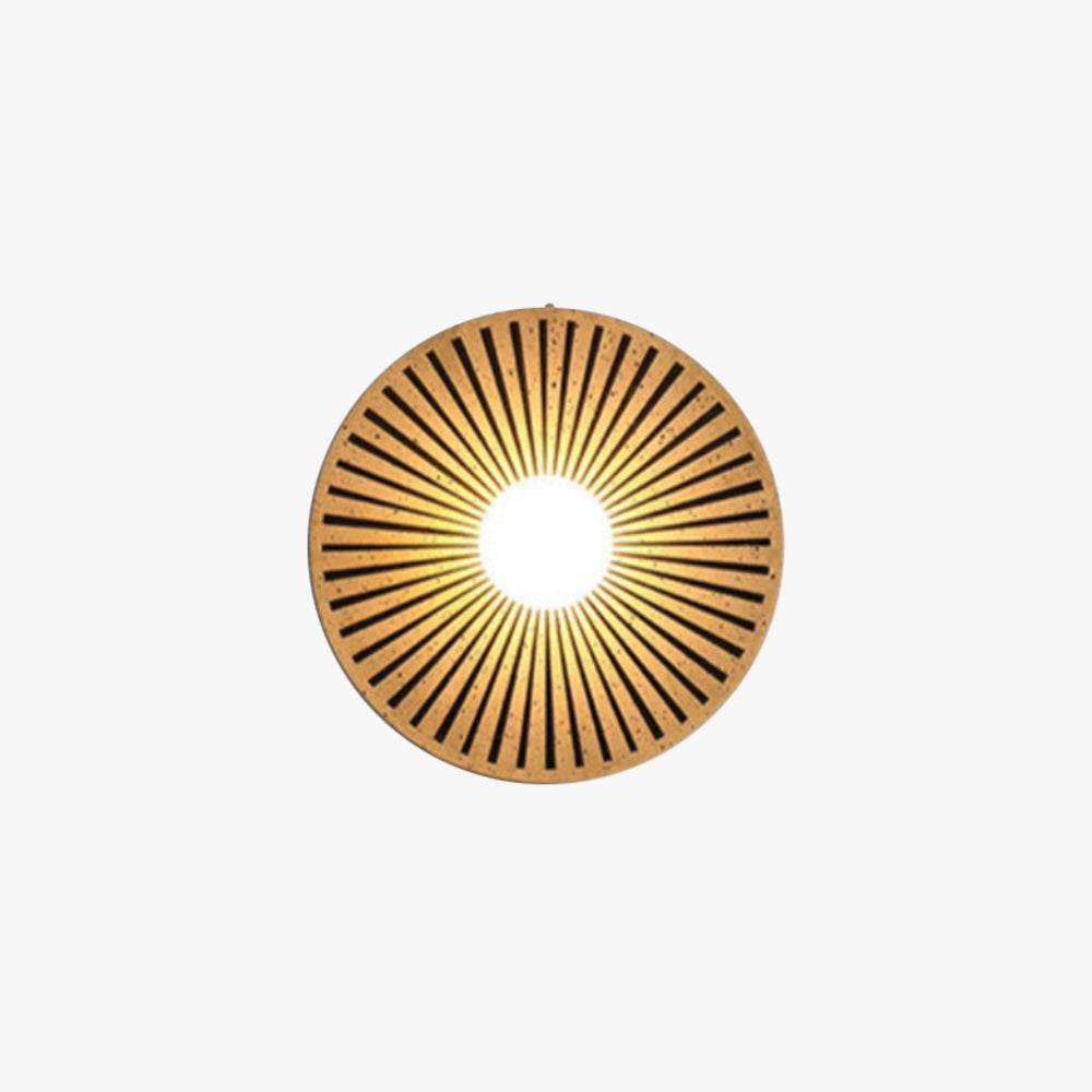 Valentina Vintage Indoor Wall Lamp Circle Resin Living Room Bedroom