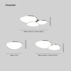 Arisha Modern Simple Flush Mount Ceiling Light Bedroom/Living Room