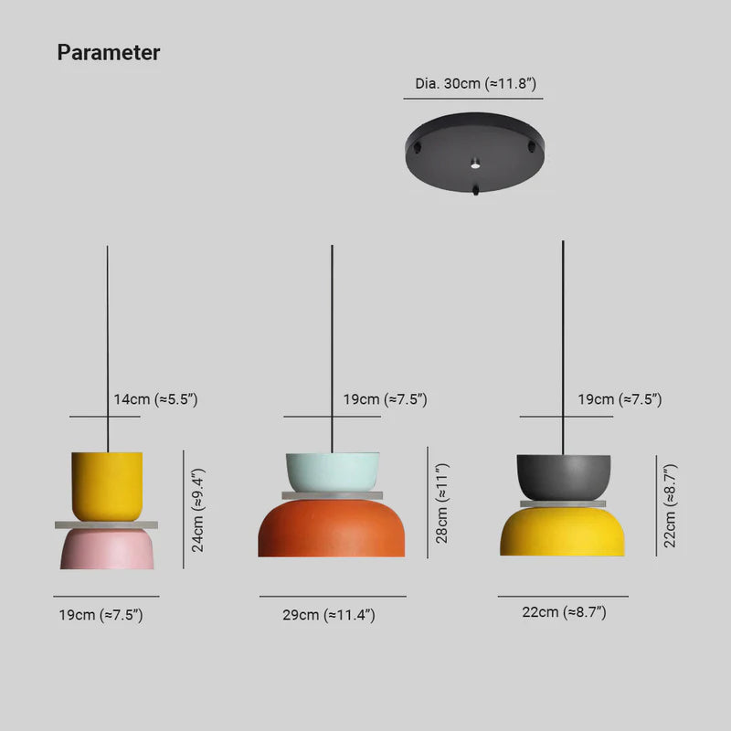 Jojo Pendant Light Contrast Color