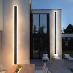 Vynn Wall Light Outdoor Modern Waterproof LED Black/White - Kingsley Beaumont