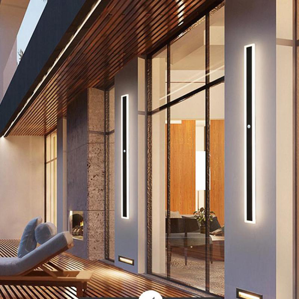 Vynn Wall Light Outdoor Modern Waterproof LED Black/White - Kingsley Beaumont