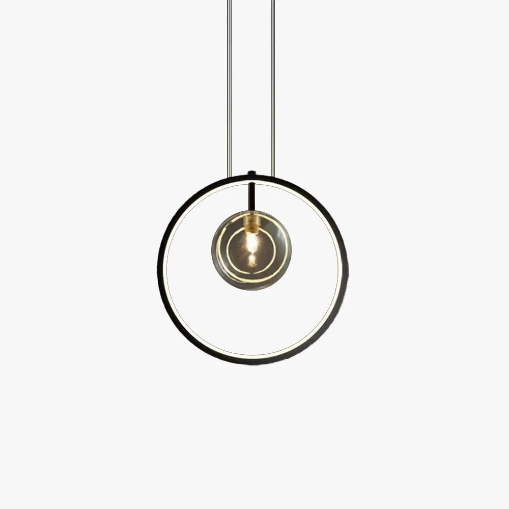 Arisha Nordic Glass Bubbles LED Modern Pendant Light for Dining Room