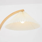Muto Unique LED Floor Lamp, Wood/Metal, Living Room