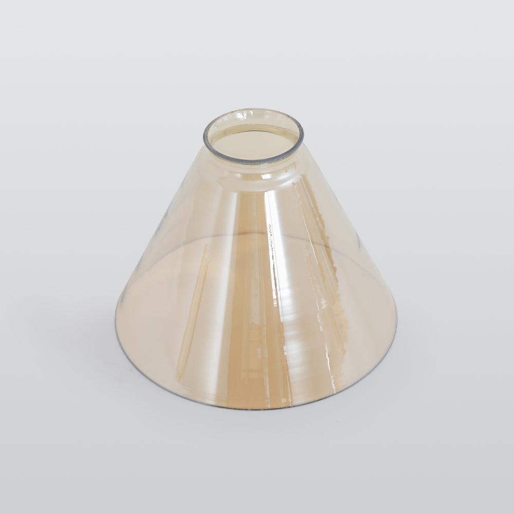 June Industrial Glass Pendant Light Clear/Amber/Smoke Grey