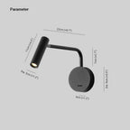 Arisha Wall Lamps Swing Arm Modern, LED Spotlight Corridor