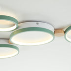 Arisha Round Flush Mount Ceiling Light 3 Colour 3/4/5/6/7 Heads