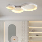 Arisha Modern Wave Flush Mount Ceiling Light
