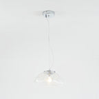Avi Minimalist Spherical Glass Pendant Light, 3 Colour