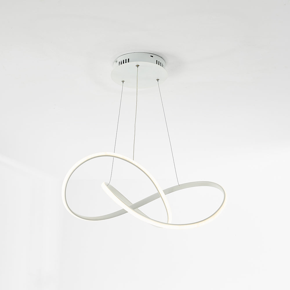 Arisha Pendant Light linear Modern, /Metal, Black/White, Dining Room