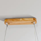 Veon Contemporary Oval Wooden Pendant Light - product image 15