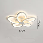 Arisha Flower Shape Ceiling Light White , 2 Style