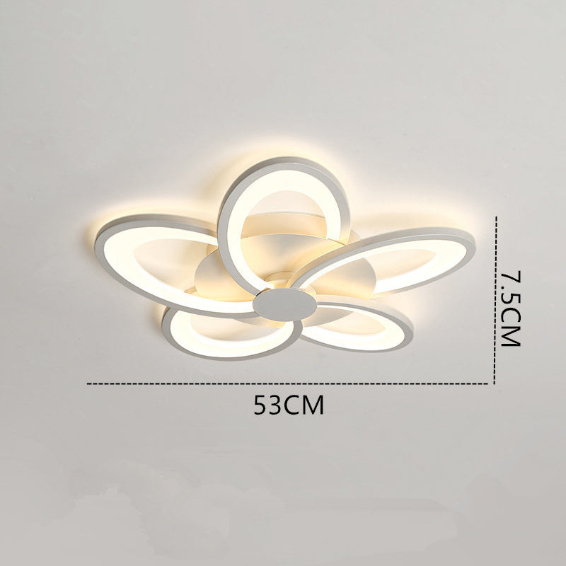 Arisha Flower Shape Ceiling Light White , 2 Style