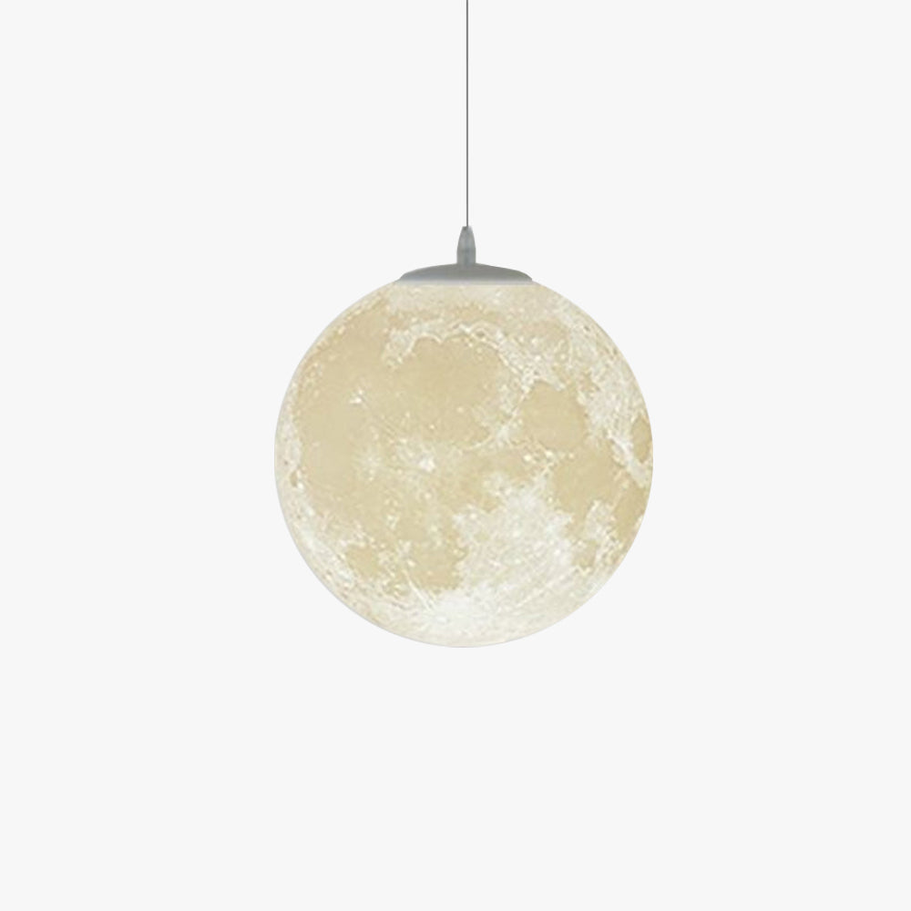 Arisha Modern Fancy Moon Pendant Lamp Ornaments for Dining Room & Bedroom