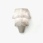 Vyloren Tiered Alabaster Wall Light