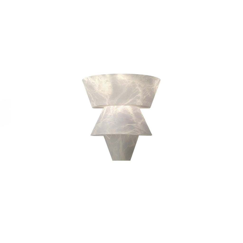 Vyloren Tiered Alabaster Wall Light