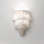 Vyloren Tiered Alabaster Wall Light