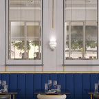 Vyloren Tiered Alabaster Wall Light